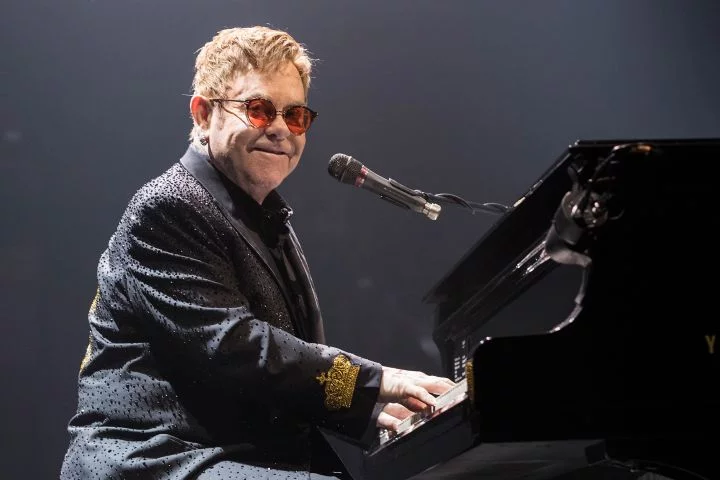 Elton John piano