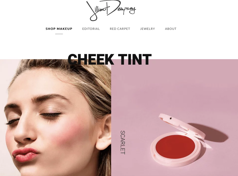 jillian's make up site