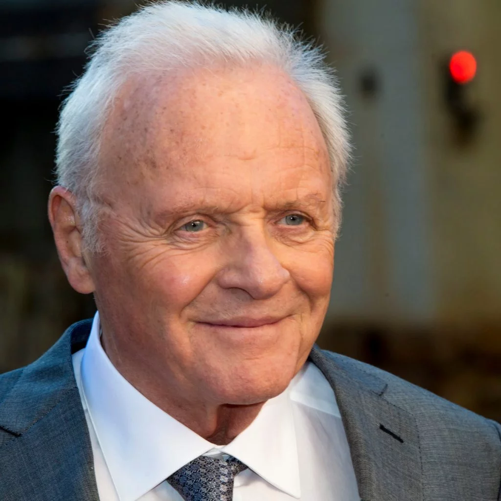 Anthony Hopkins on piano