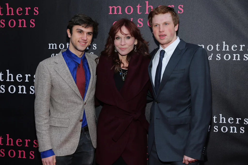Nicholas Morgan Lieberman with mother Marilu