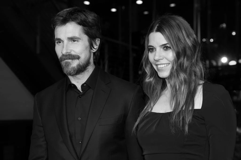 Sibi Blazic with Christian Bale