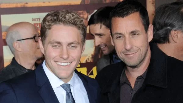 jared with uncle adam sandler