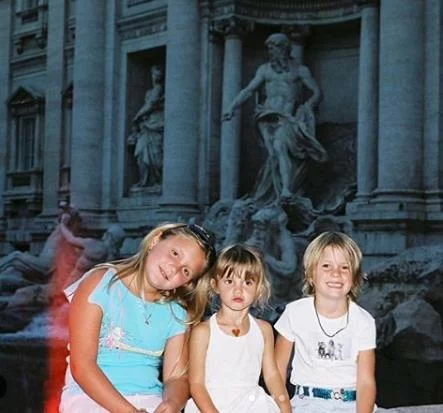 Maggie with her siblings Gracie and Audrey