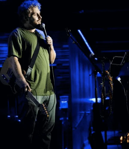 jared sandler during his standup comedy