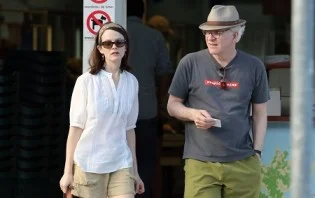 Steve Martin with wife Anne Stringfield