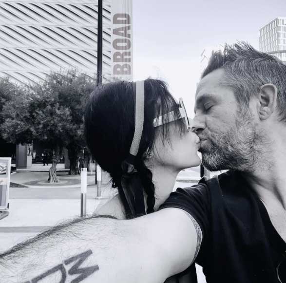 Jamie Watchel With her boyfriend