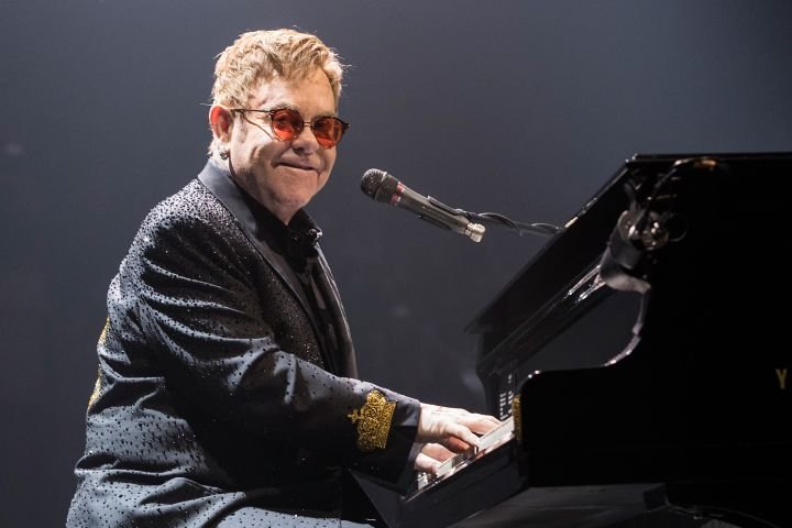 Elton John piano