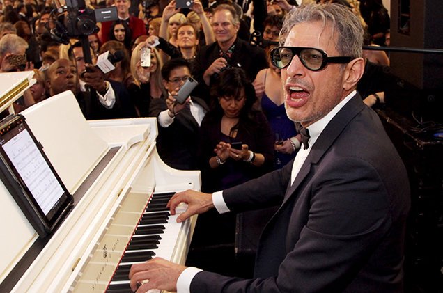 Jeff Goldblum piano