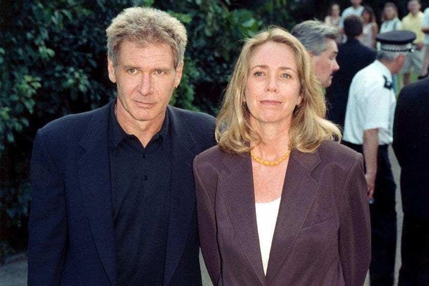 Harrison Ford with ex-wife Melissa Mathison