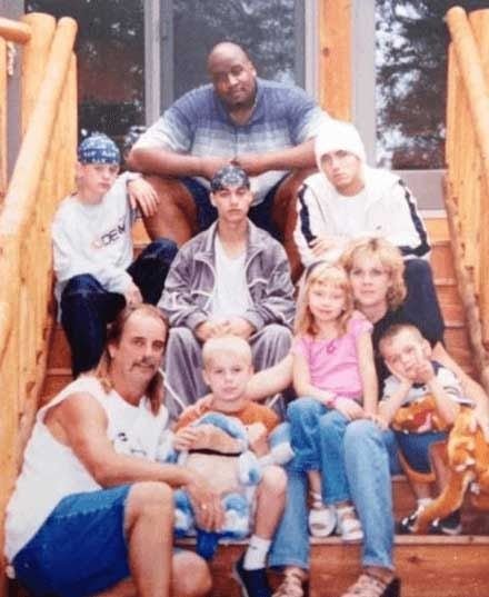 eminem with his brother