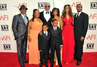 Myrna and Morgan adopted four kids from Morgan's past affairs